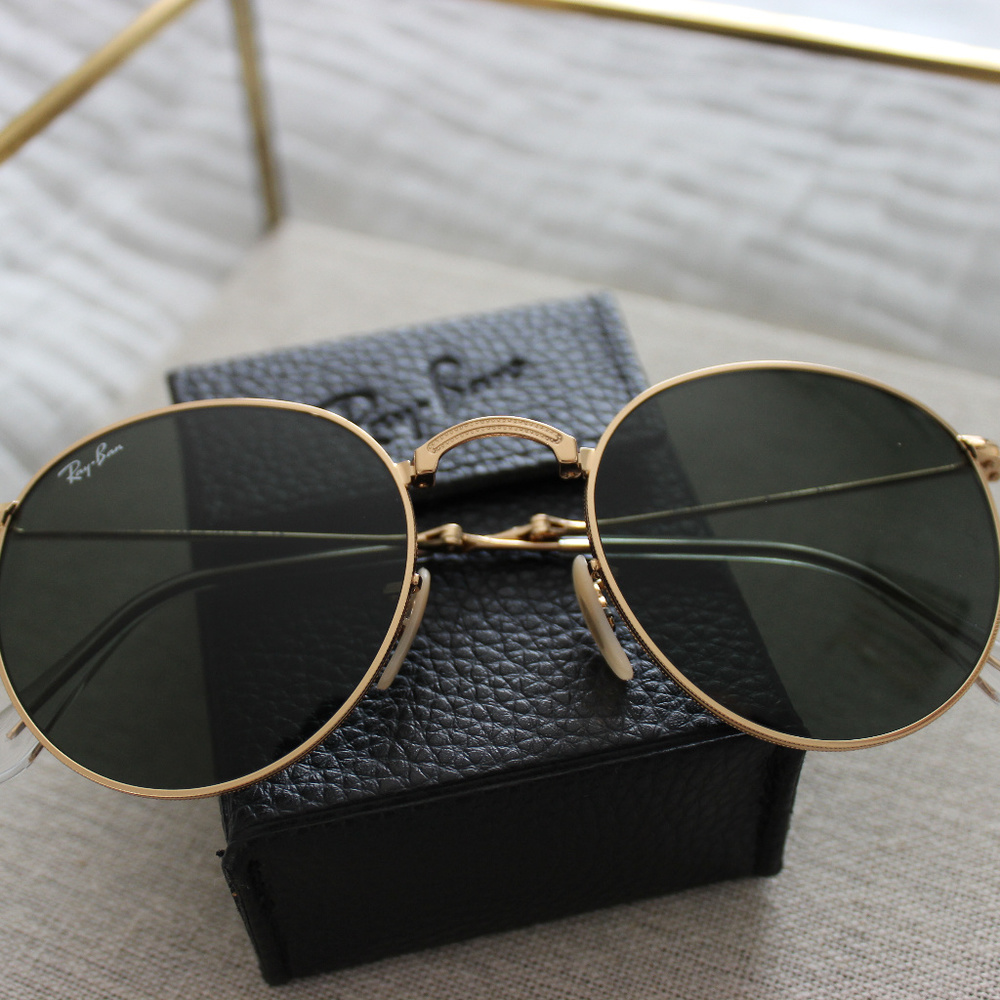 Ray-Ban RB353 Folding Round Sunglasses